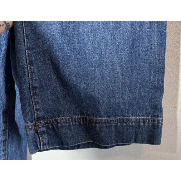 Universal Thread Womens High Rise Wide Leg Jeans 8 Short Medium Wash Pockets - Picture 5 of 13